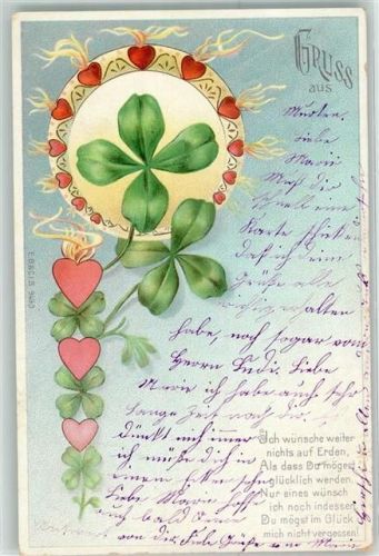 1902 Gruss aus Spruch