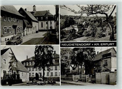 99192 O5103 Neudietendorf - Bahnofstraße Zinzendorfhaus Gasthaus Zur Linde