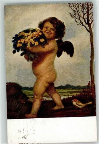 1918 Engel Ich gratuliere Verlag Seemann Nr.140