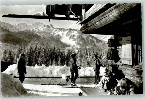 Sutten Schlepplift Winter Hüttenstempel