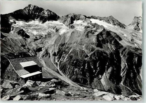 Campo Tures Kasseler Hütte im Stilluptal Blick auf Gr. Löffler u. Lapenscharte