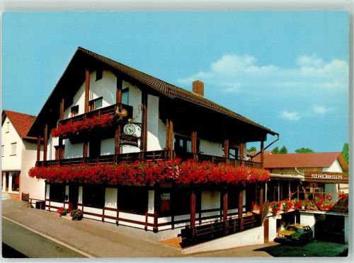 Erlenbach Gasthaus Cafe Schorsch Auto