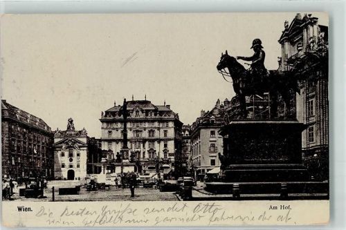 Wien 1905 am Hof