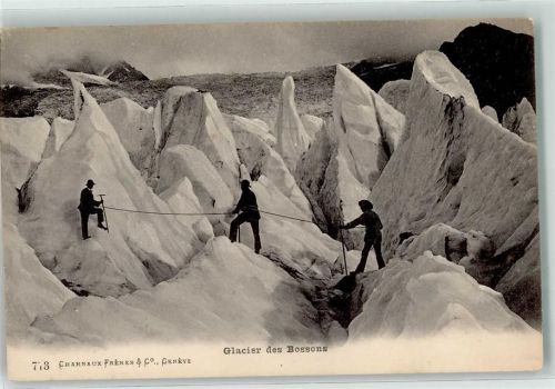 Chamonix-Mont-Blanc Glacier des Bossons Gletscherüberquerung