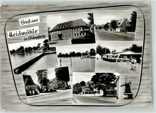 Heidmühle Schwimmbad Windmühle Dorfstraße