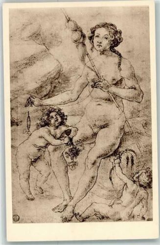 Firenze Eva Kain Abel sign.Antonio Pollaiolo Uffizi Gallerie