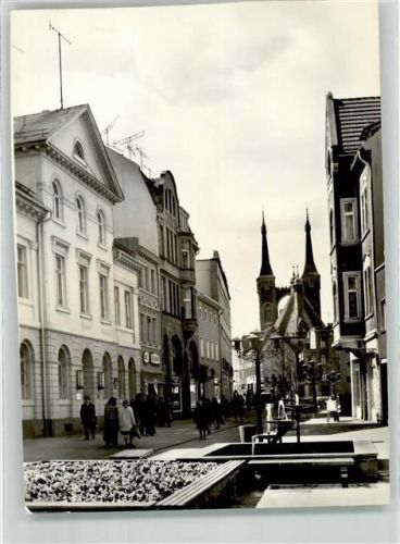 Köthen Fußgängerzone Stadtkirche Holzmarkt
