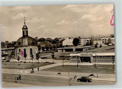 Schwedt Leninallee Französische Kapelle Stadtapotheke