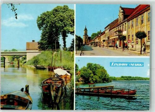 Lindow Am Kanal Straße des Friedens Wutzsee