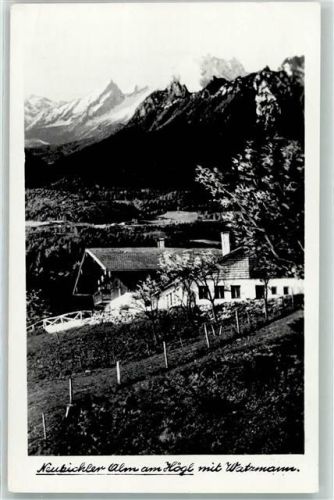 Neukirchen Neukirchler Alm Watzmann