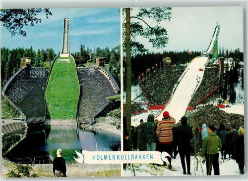 Oslo Skisprung Holmenkollbakken