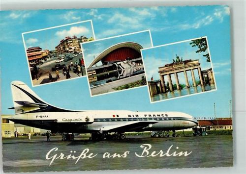 Tegel Flugzeug Caravalla Brandenburger Tor Philharmonie
