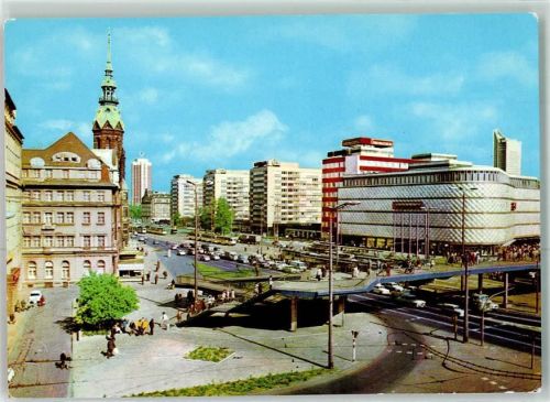 Leipzig Warenhaus Konsument am Brühl