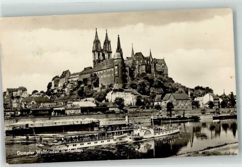 Meißen Dampfer Weltfrieden Schloss Dom