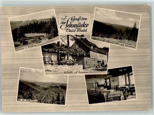Schmücke Gasthaus und Ferienheim Schneekopf Waldbad Gehlberg
