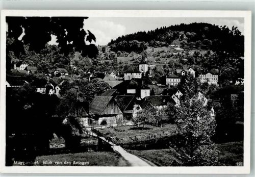 Muggendorf Blick von den Anlagen