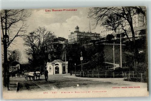 Pau Avenue du Bois Louis et Funiculaire