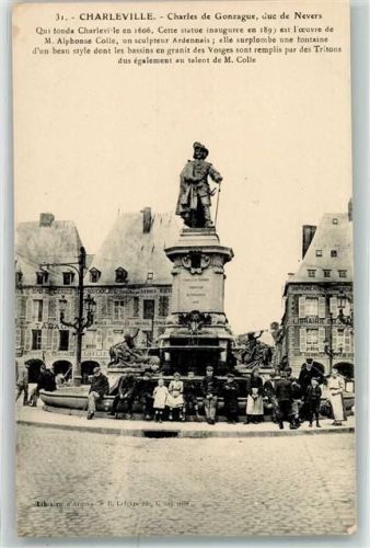 Charleville-Mezieres Charles de Gonzague duc fe Nevers
