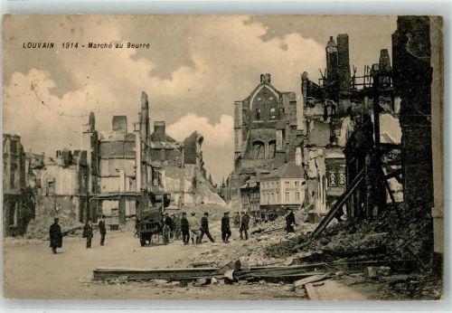 Leuven 1915 Marche au Beurre