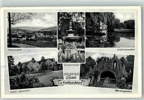 Bad Salzschlirf Hotel- Badehof Mariengrotte Goldfischweiher