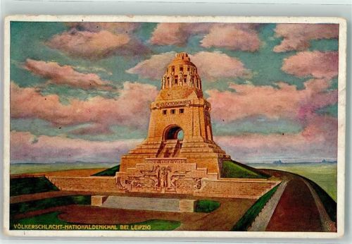 Leipzig 1912 Völkerschlacht Nationaldenkmal