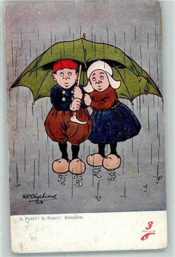 sign.Shephard Kinder Holzschuhe M.Munk Nr.185