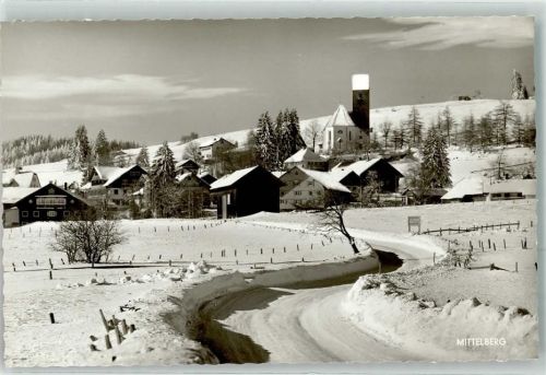 Mittelberg Wallfahrtskirche im Winter