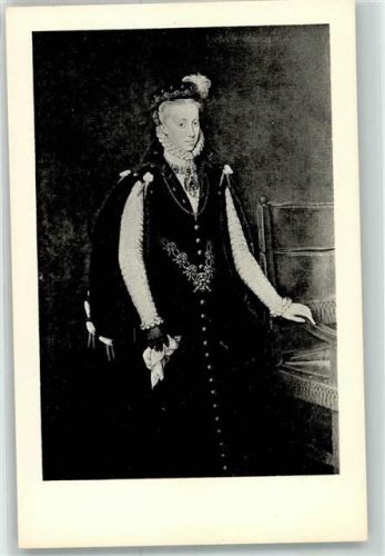 Anne von Habsburg Königin sign.Antonio Moro
