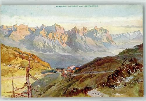 Karwendel Gebiirge Hüttenstempel Herzogstandhaus