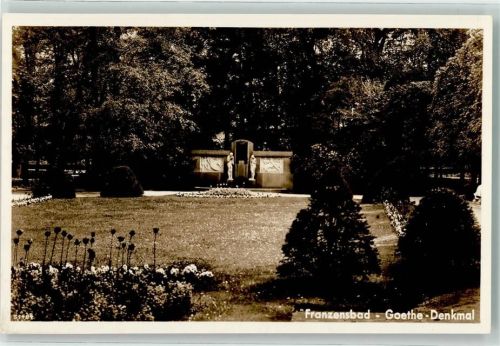 Frantiskovy Lazne Goethe Denkmal