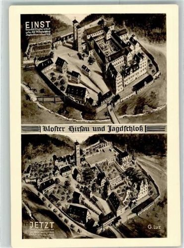 Hirsau Vogelschau Kloster und Jagdschloss