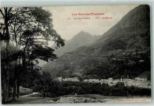 Luz-Saint-Sauveur 1909 Les Hautes Pyrenees