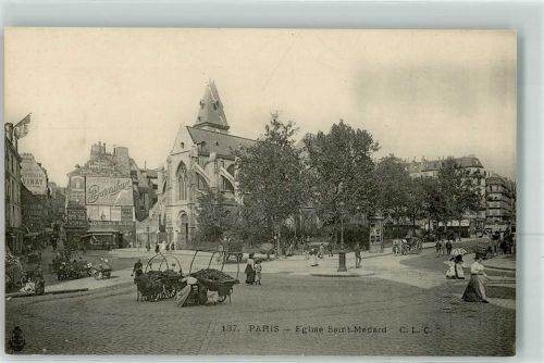 Paris Eglise Saint Medard