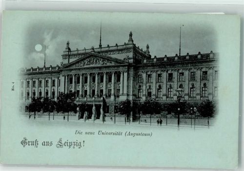 Leipzig Die neue Universität Augusteum
