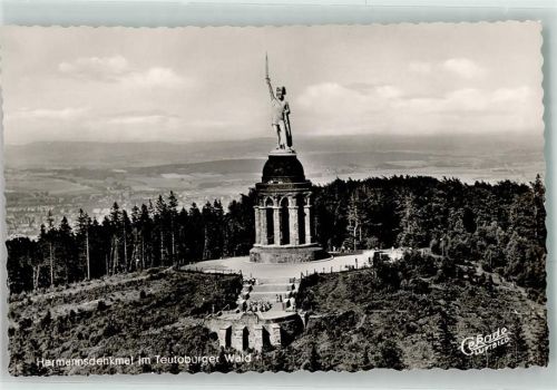 Detmold Fliegeraufnahme Hermannsdenkmal