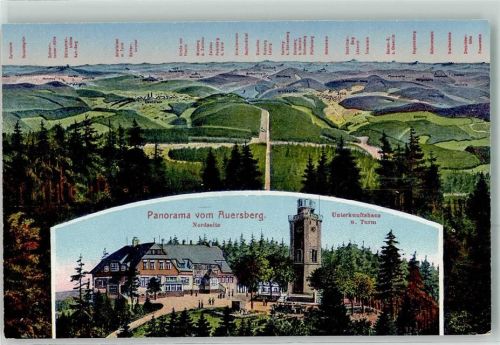 Auersberg Unterkunftshaus Aussichtsturm