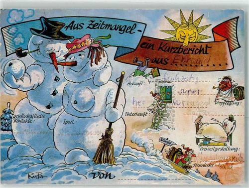 Ehrwald sign.RuPs Humor Pfeife