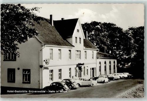 Halle Hotel-Gasthaus Grünenwalde VW Käfer