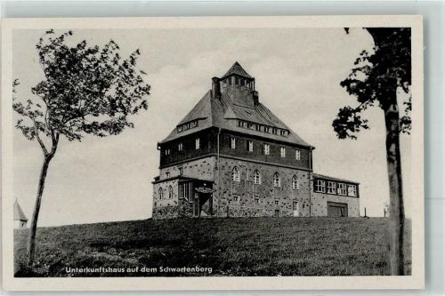 Olbernhau Unterkunftshaus auf dem Schwartenberg