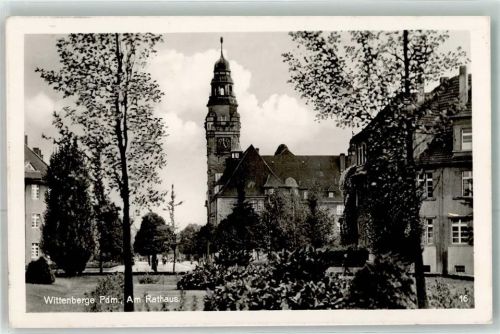 Wittenberge 1943 Rathaus