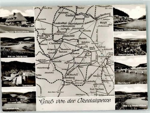 Schulenberg Okertalsperre Landkarte