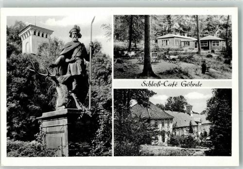 Göhrde Gasthaus Schloss- Cafe neben den Jagdschloss der Hohenzollern