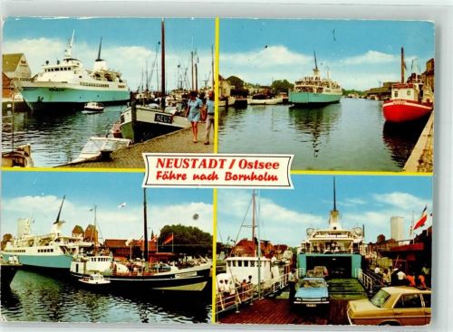 Neustadt 1976 Autofähre nach Bornholm