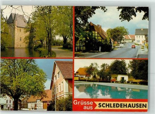 Schledehausen Schelenburg Waldbad Bergstraße VW Käfer