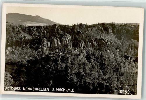 Kurort Jonsdorf Nonnenfelsen und Hochwald