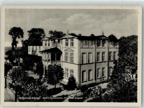 Göhren Pension FDGB Fereinheim Friedrich Engels