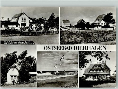 Dierhagen Kinderferienlager Junge Garde VEB- Isolier- und Kälte Rostock