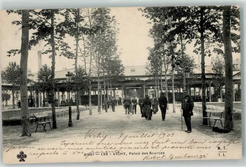 Vichy 1903 Palais des Sources Uniform