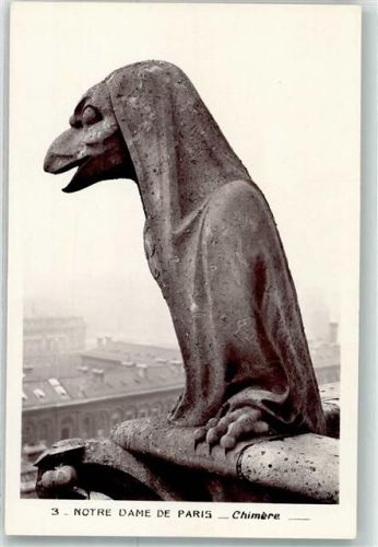 Paris Notre Dame Turmfigur