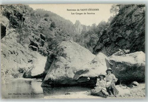 Saint-Etienne 1921 les Gorges de Semene